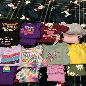 Colorful Kids' Graphic T-Shirts Bundle